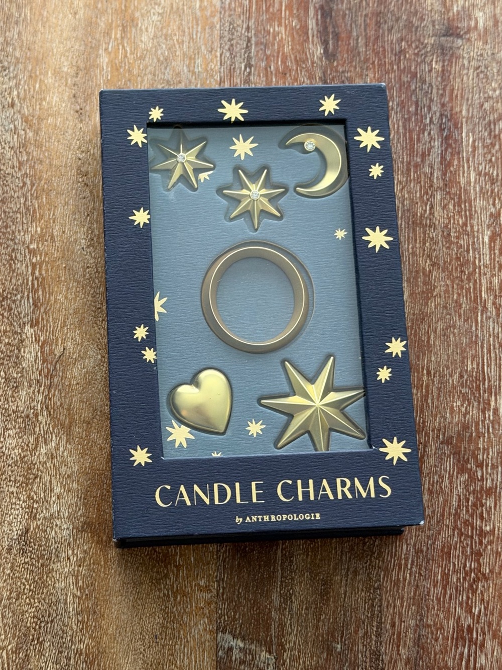Anthropologie Monogram “O” Candle Charms New in box